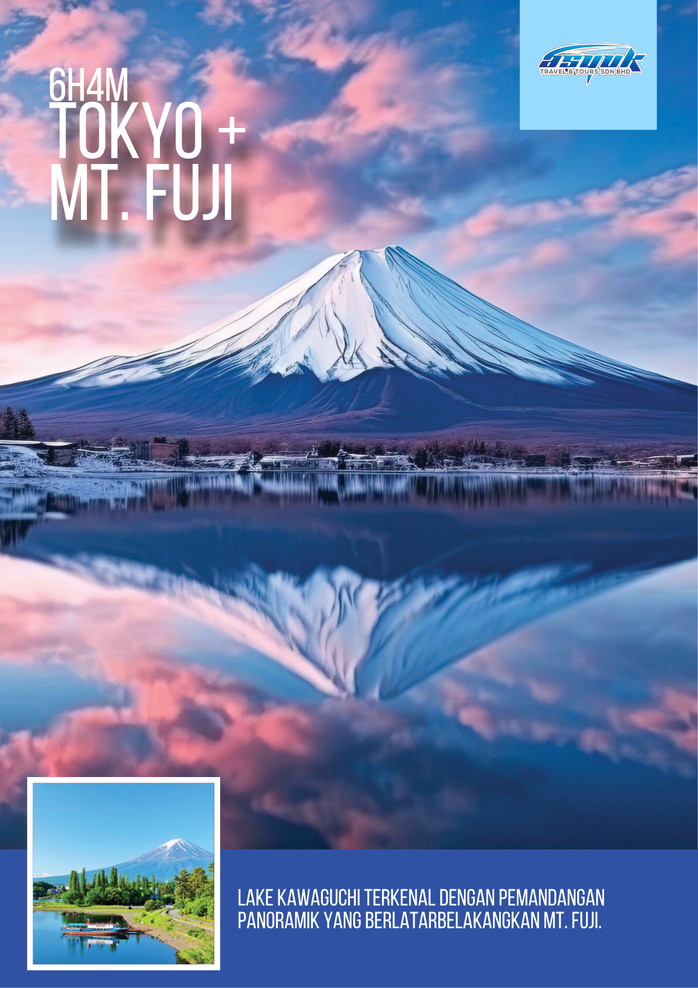 6D4N Tokyo + MT Fuji 2026